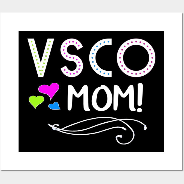 VSCO Mom Wall Art by LucyMacDesigns